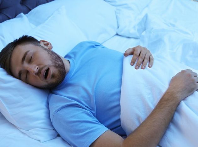 Man sleeps